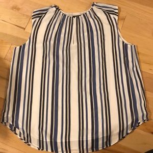 Sleeveless office top
